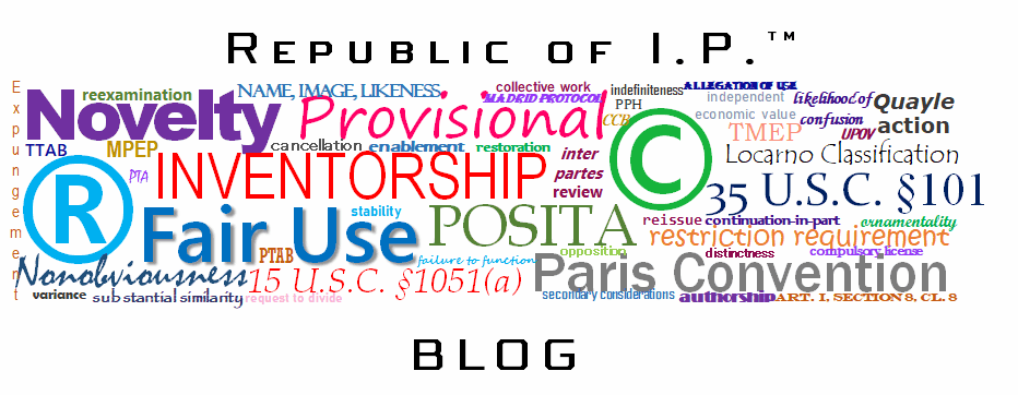 Republic of I.P. Blog | Yonaxis I.P. Law Group